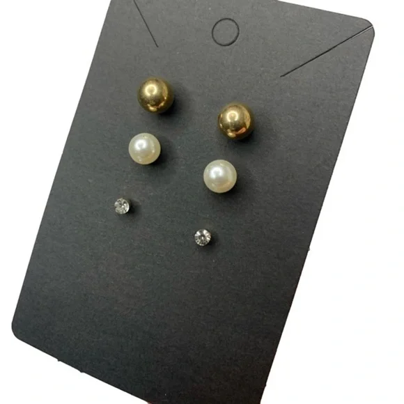 Simple earring set - Picture 1 of 2